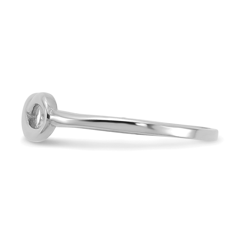 10K White Gold Infinity Ring (10C1414W)