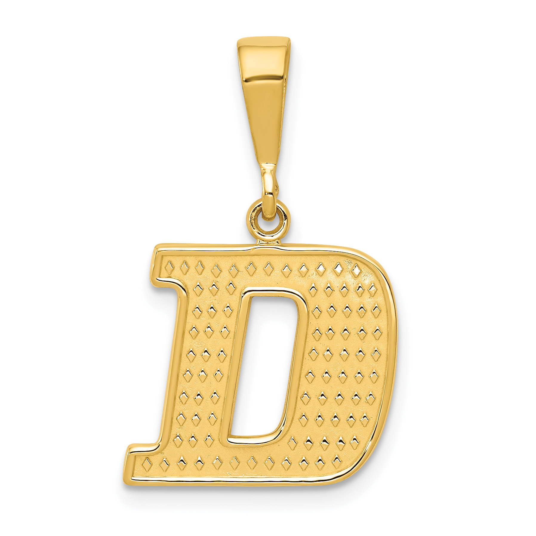 10k Initial D Pendant (10C1449-D)