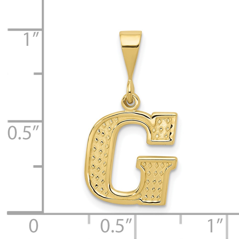 10KY Initial G Pendant (10C1449-G)