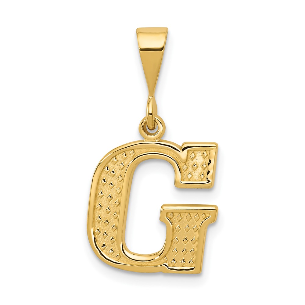 10KY Initial G Pendant (10C1449-G)