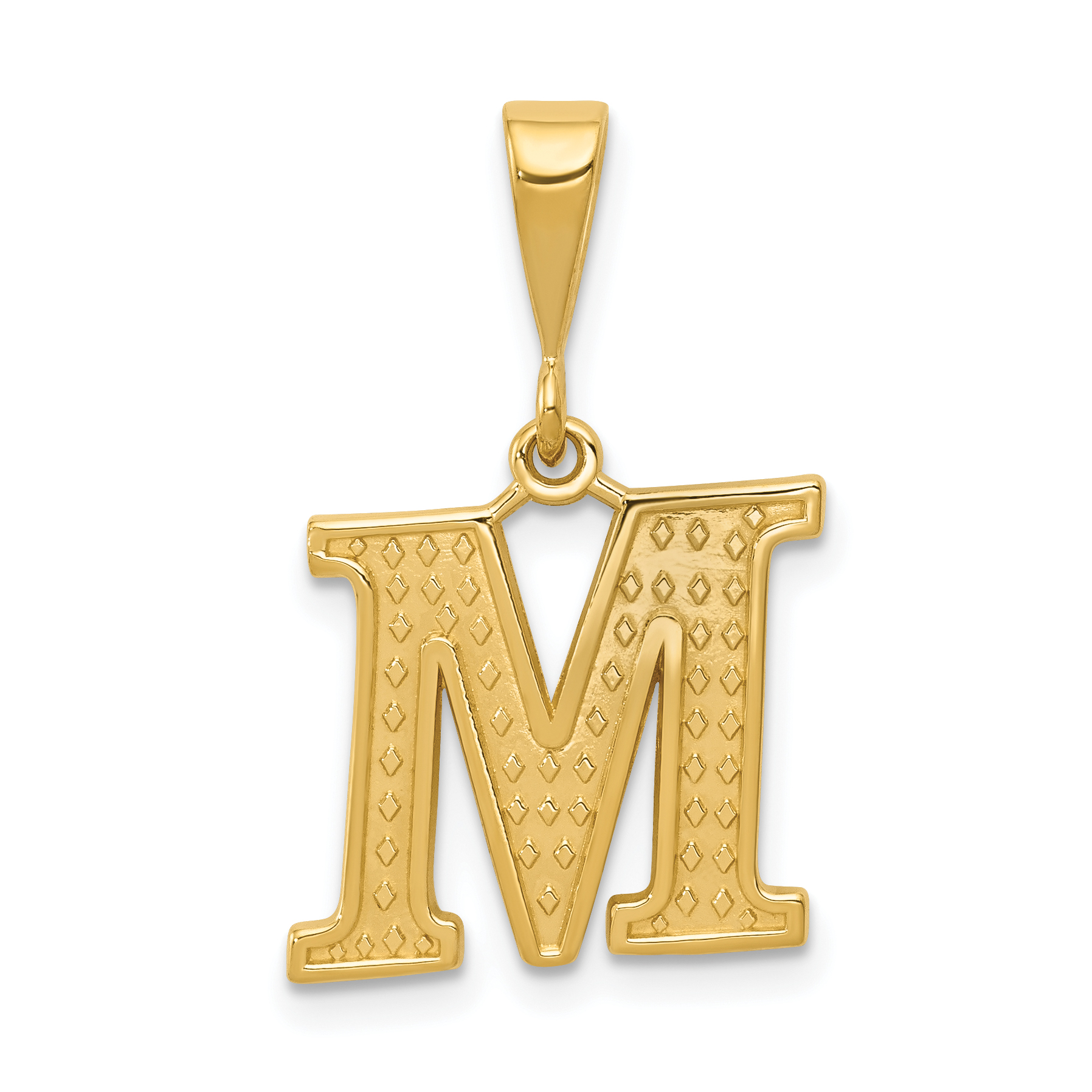 10KY Initial M Pendant (10C1449-M)