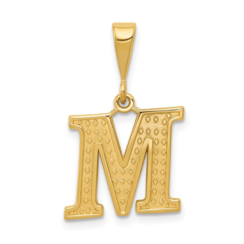 10KY Initial M Pendant (10C1449-M)