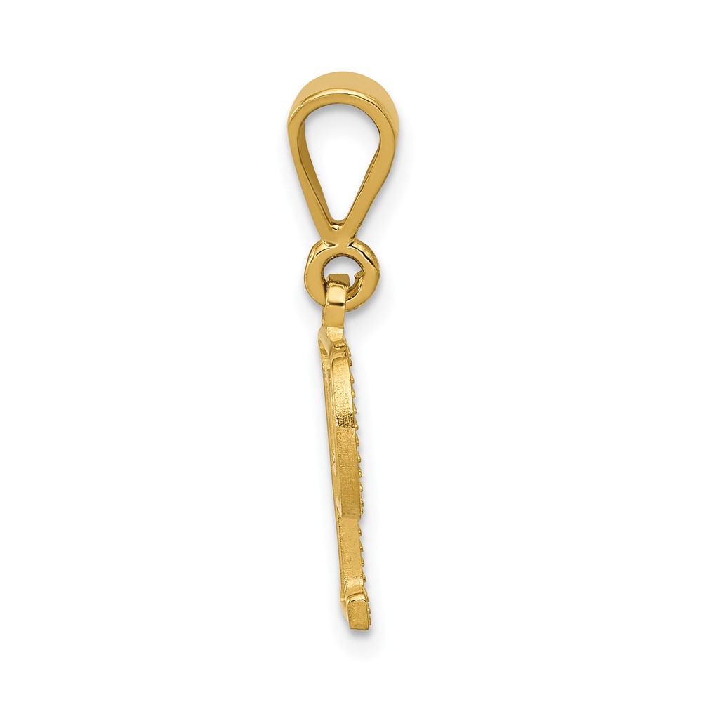 10KY Initial P Pendant (10C1449-P)