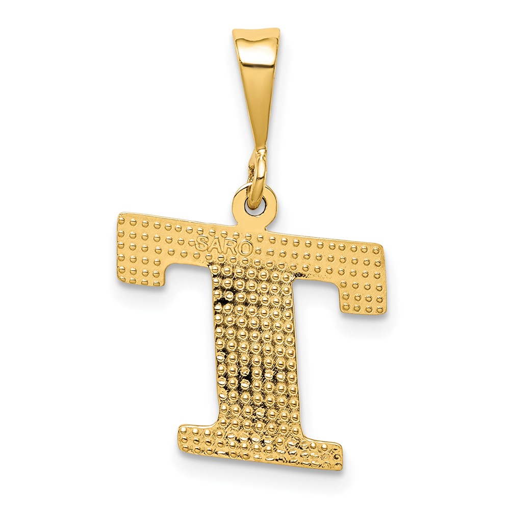 10KY Initial T Pendant (10C1449-T)