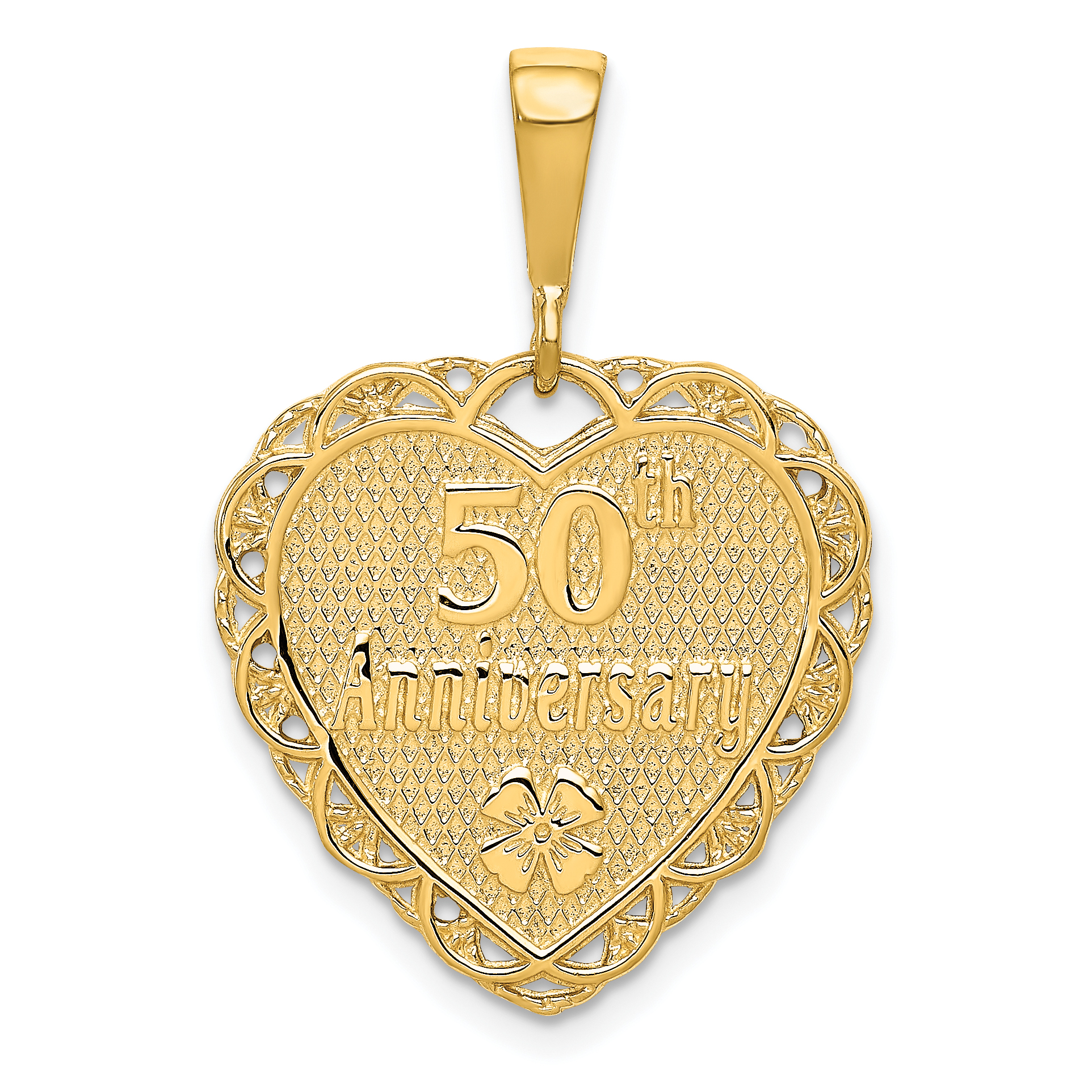 10k 50th Anniversary Charm (10C1673)