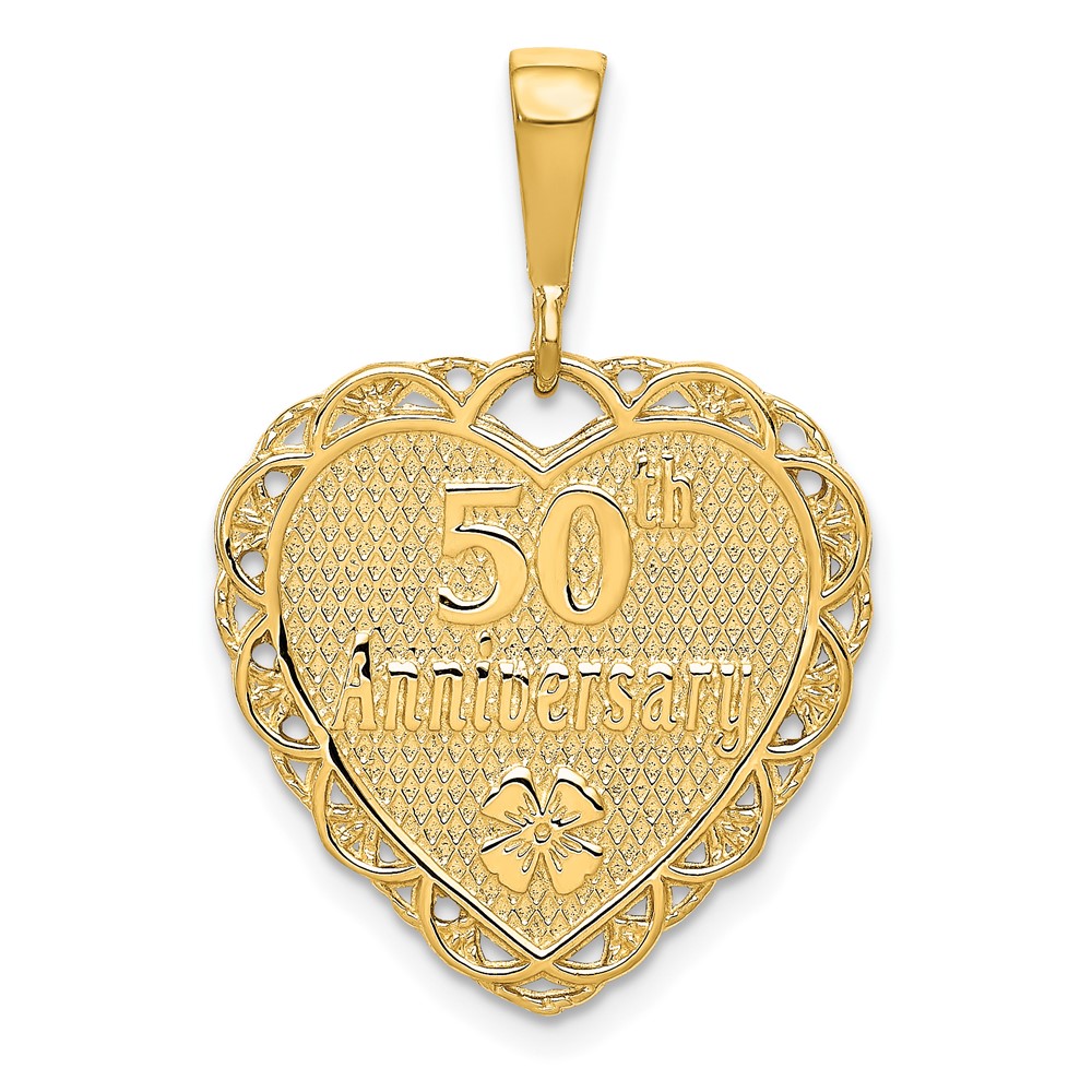 10k 50th Anniversary Charm (10C1673)