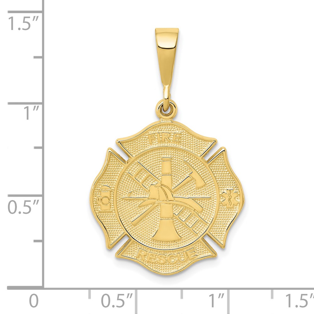 10k Fire Rescue Pendant (10C1790)