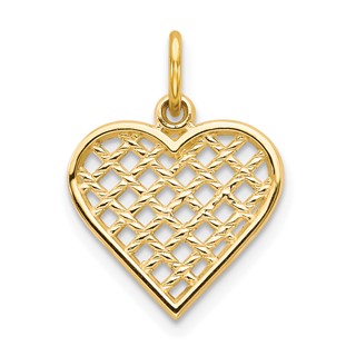 Gold Heart Charm