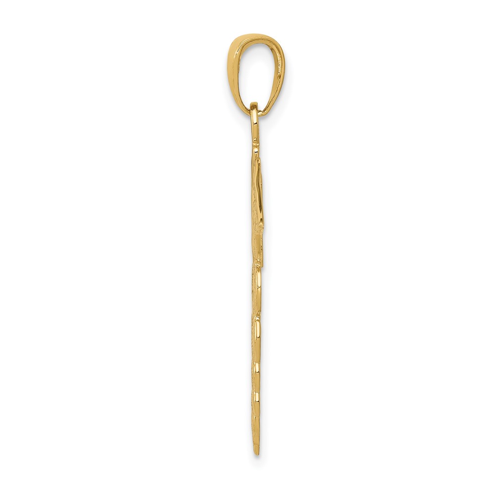 10k Caduceus Pendant (10C2261)