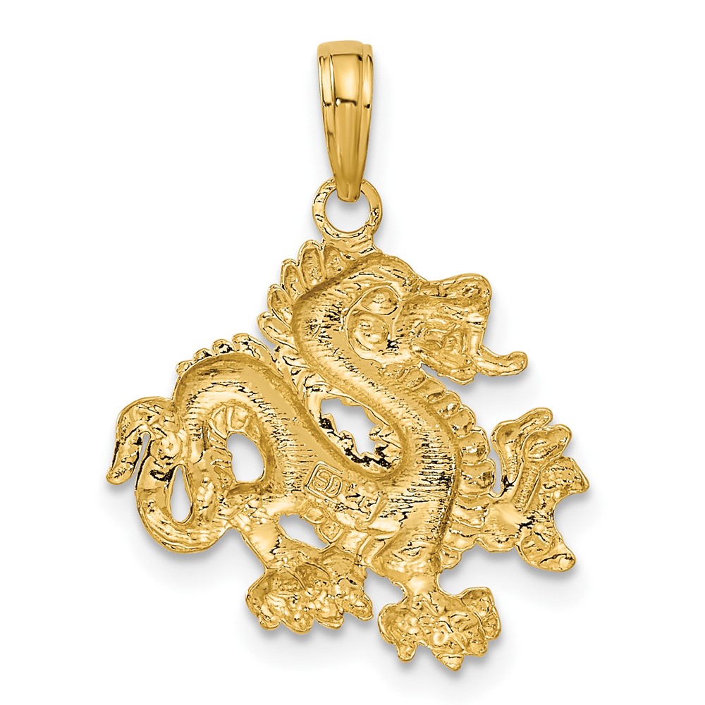 10k Dragon Pendant (10C2379)