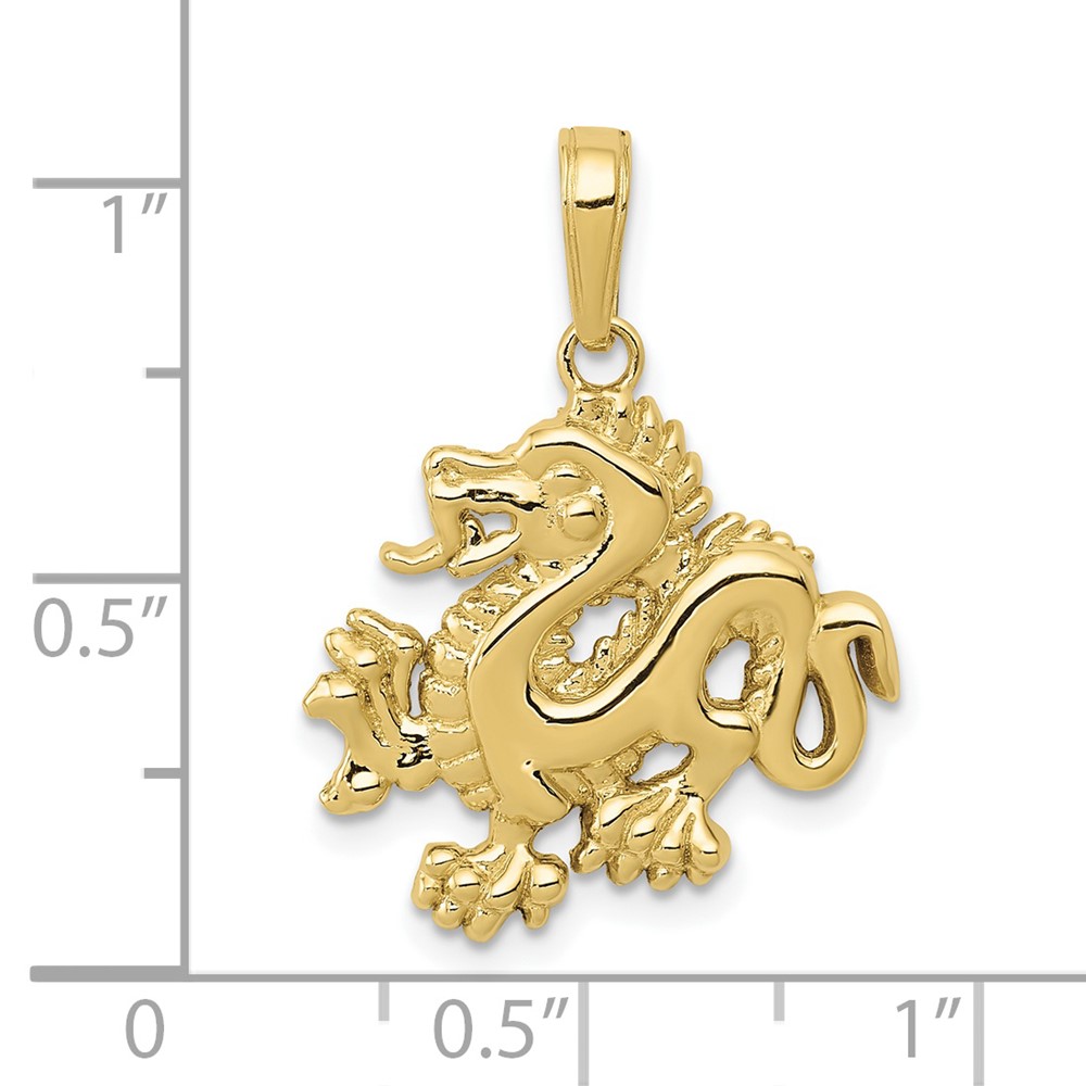 10k Dragon Pendant (10C2379)