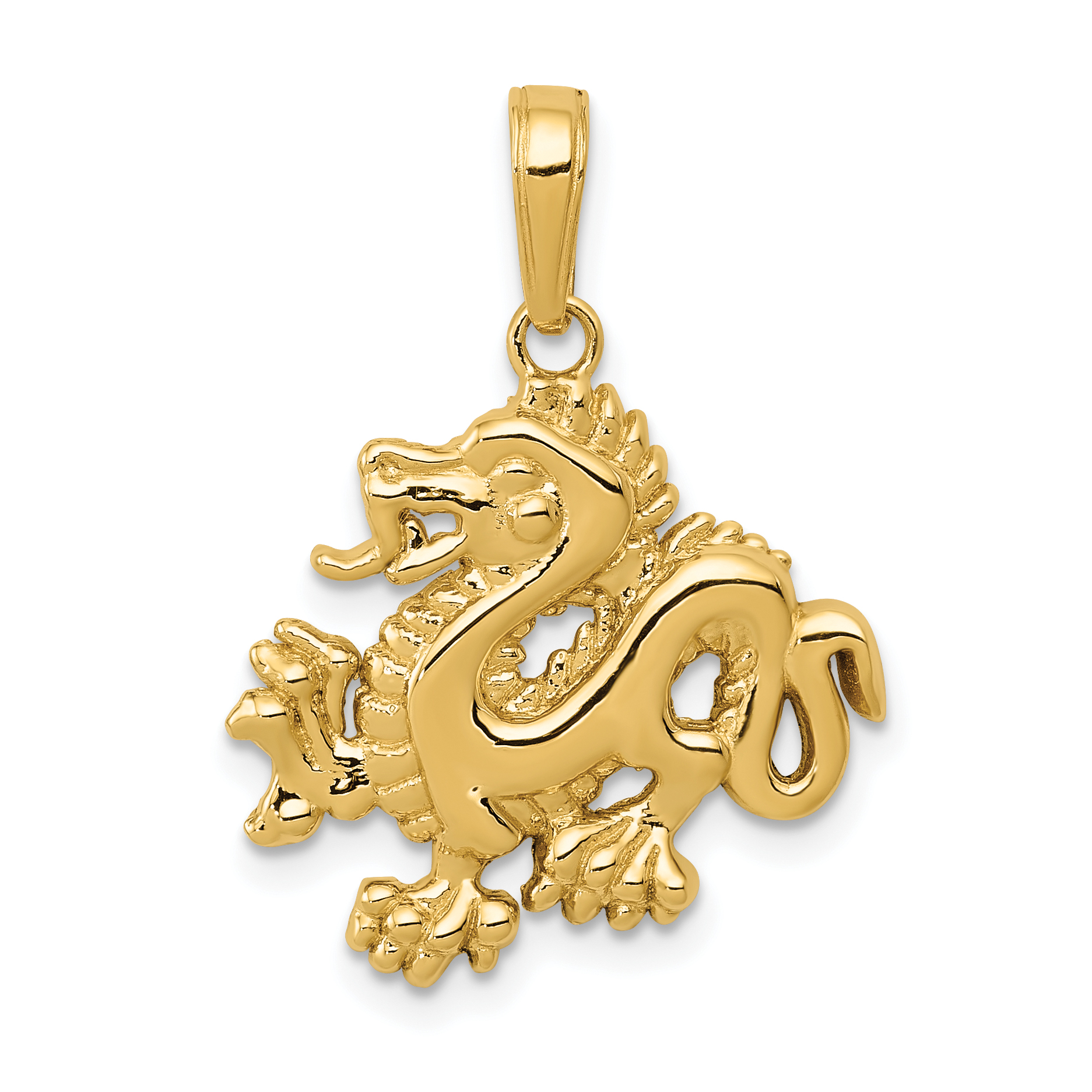 10k Dragon Pendant (10C2379)