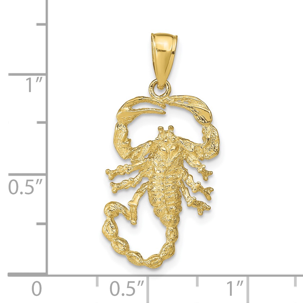 10k Scorpion Charm (10C2383)