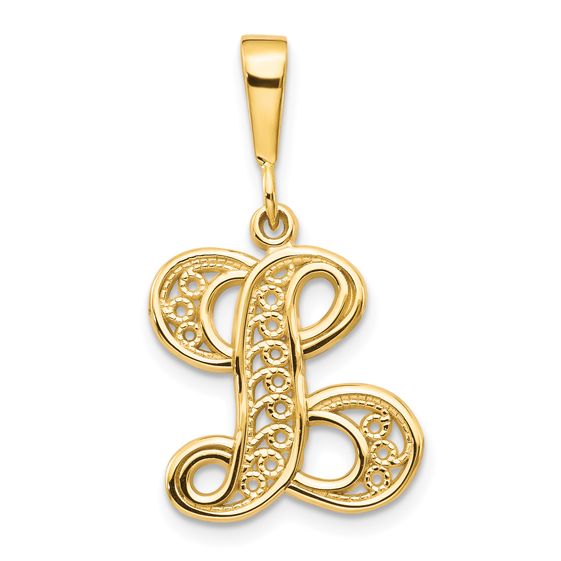 10k Initial L Pendant (10C242/L)