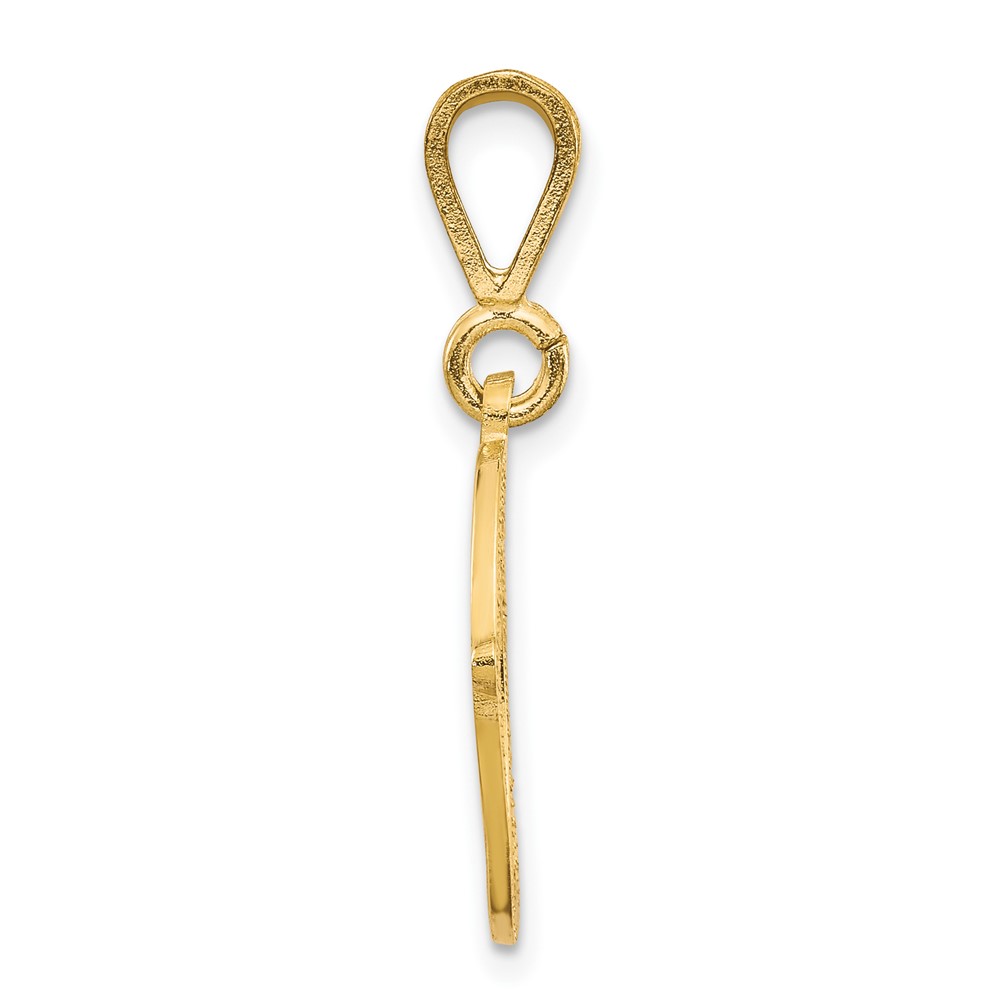 10k Initial O Pendant (10C242/O)