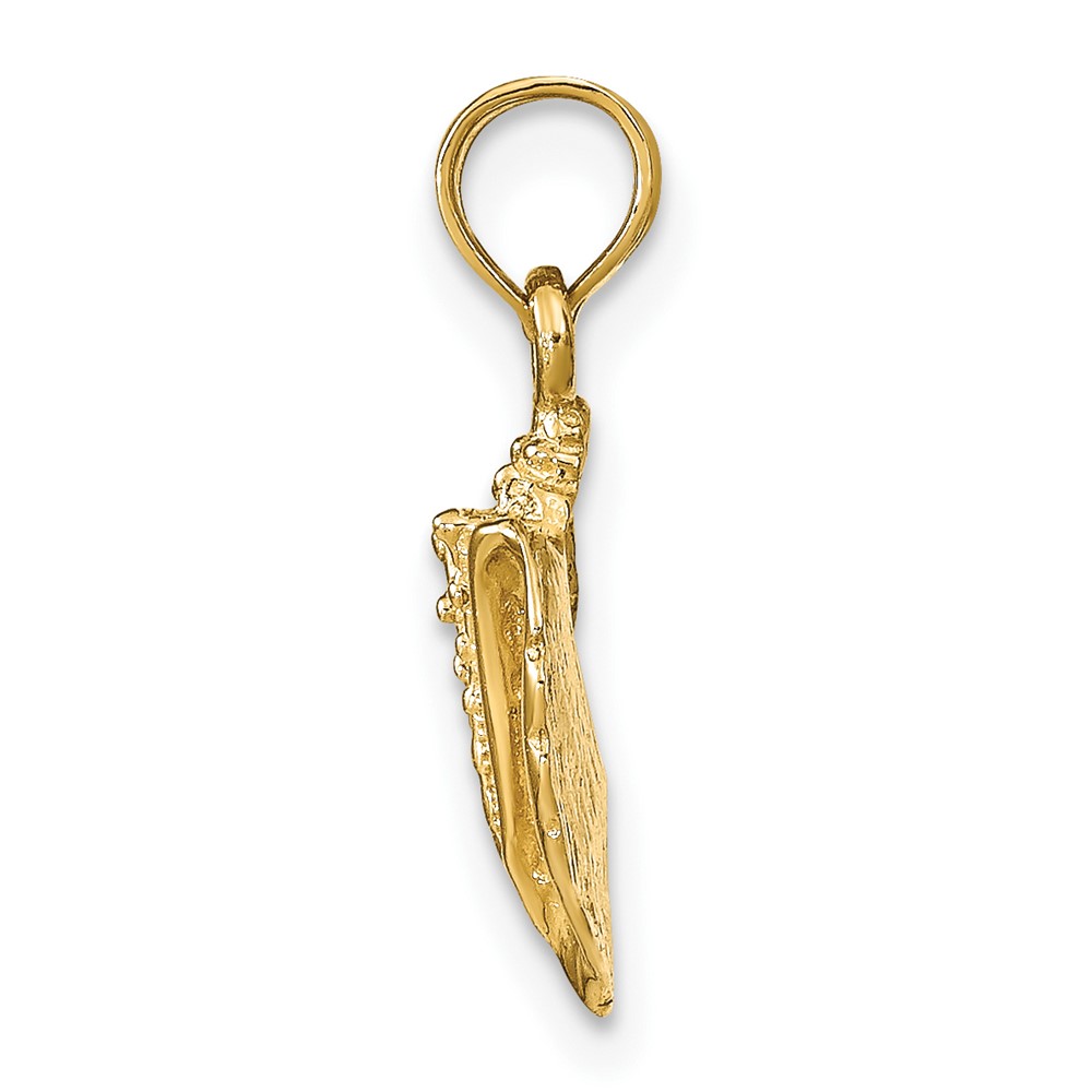 10k Conch Shell Pendant (10C2526)