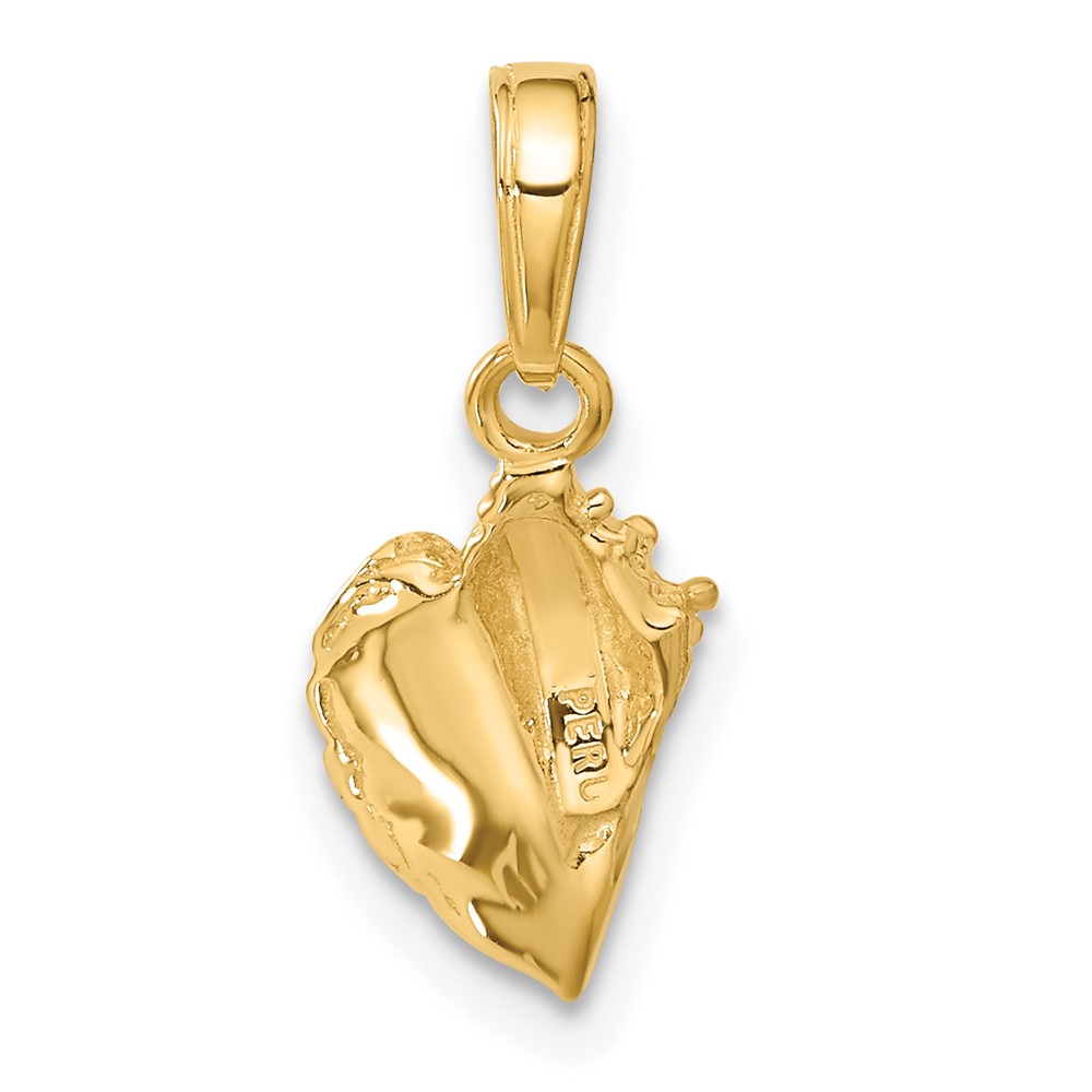 10k Conch Shell Pendant (10C2526)