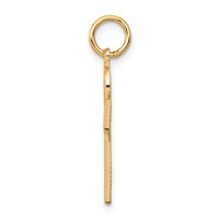 10K Yellow Gold Ankh Cross Charm view 2