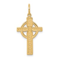 10K Iona Cross Charm view 1