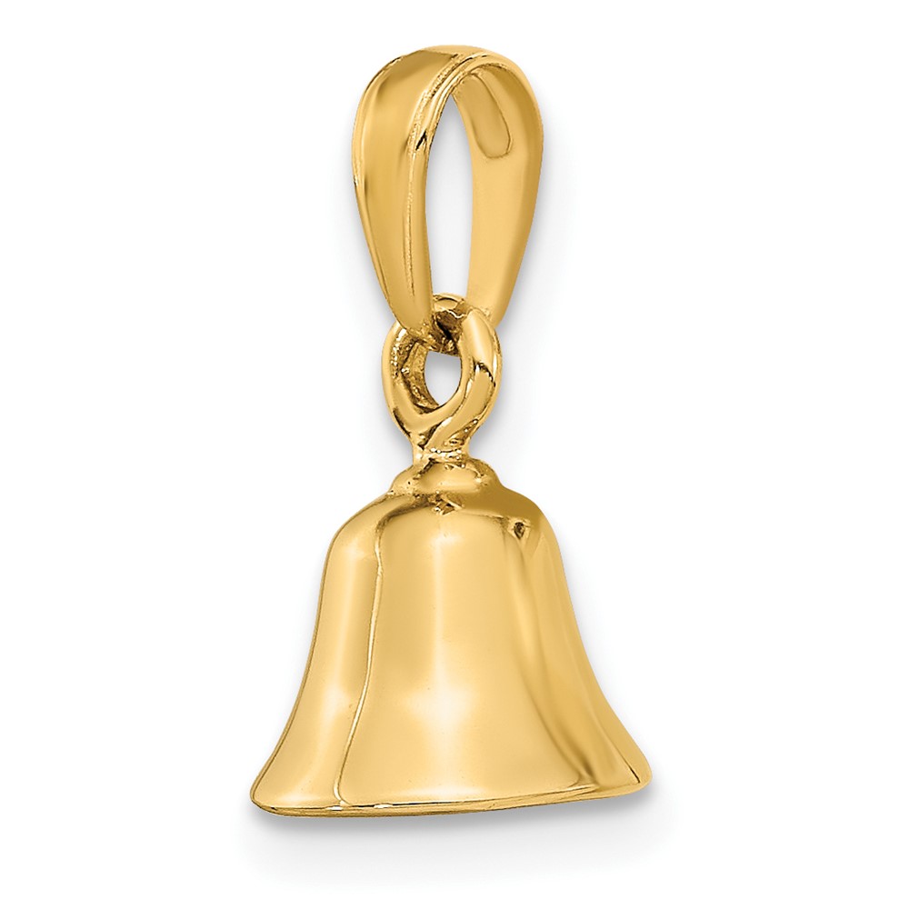 10K 3-D Moveable Bell Pendant (10C2951)
