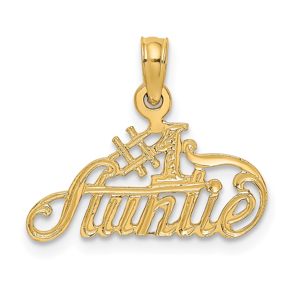 10k #1 AUNTIE Charm (10C3007)