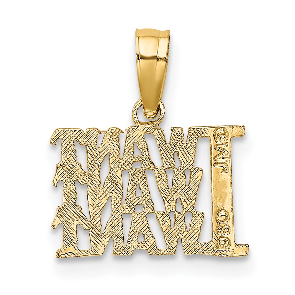 10K I WANT WANT WANT Charm (10C3034)