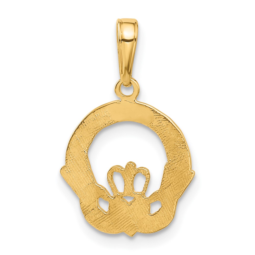 10k Claddagh Charm (10C3035)