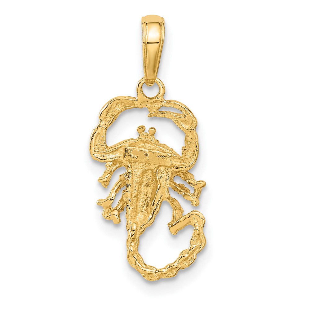 10k Scorpion Charm (10C3049)