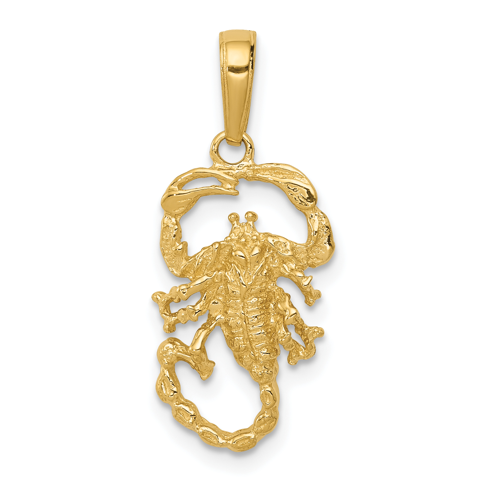 10k Scorpion Charm (10C3049)
