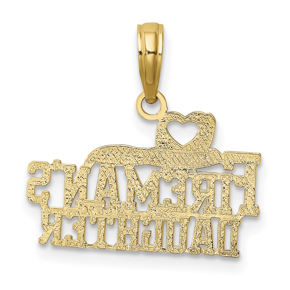 10k FIREMAN'S DAUGHTER Charm (10C3101)