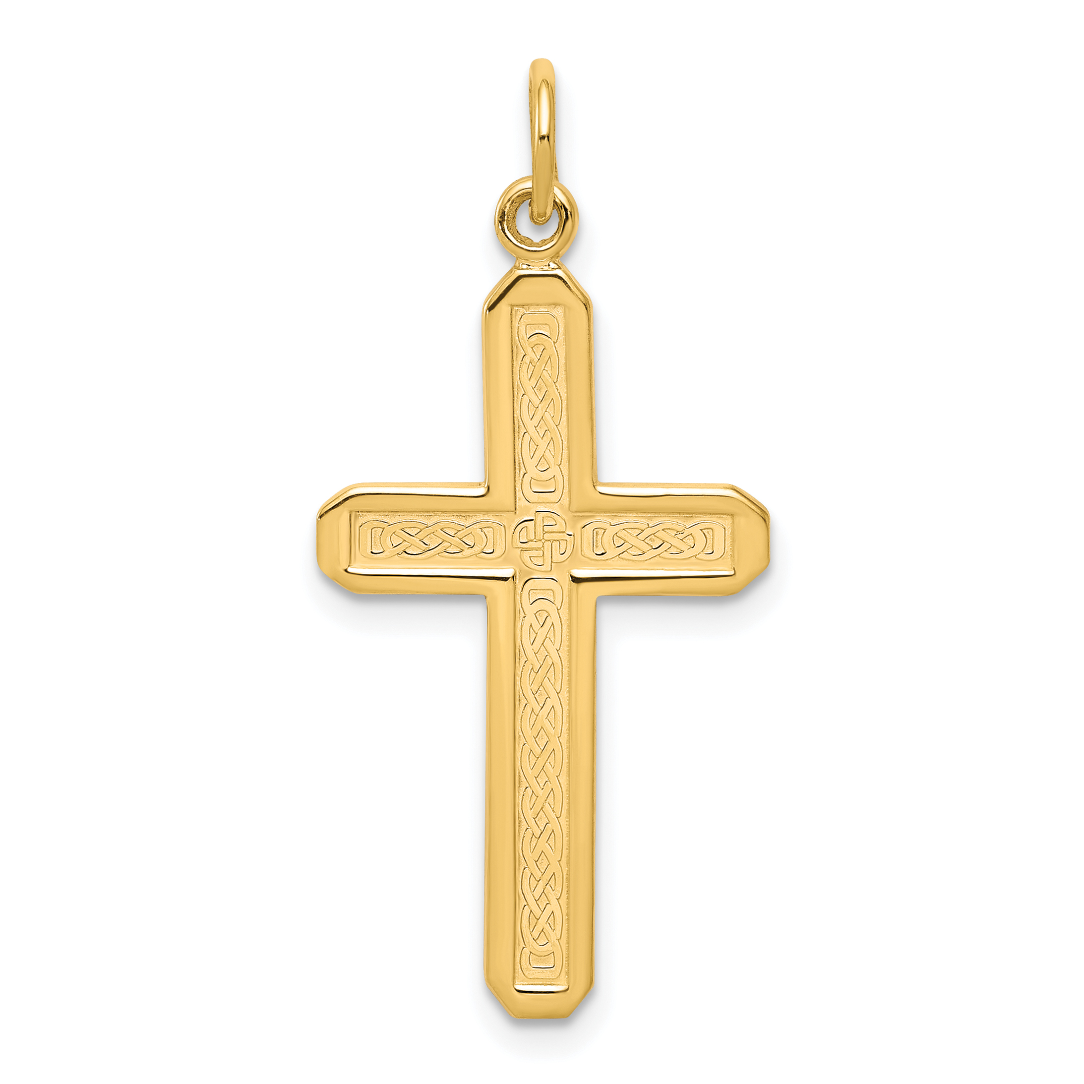 10k Cross Charm (10C317)