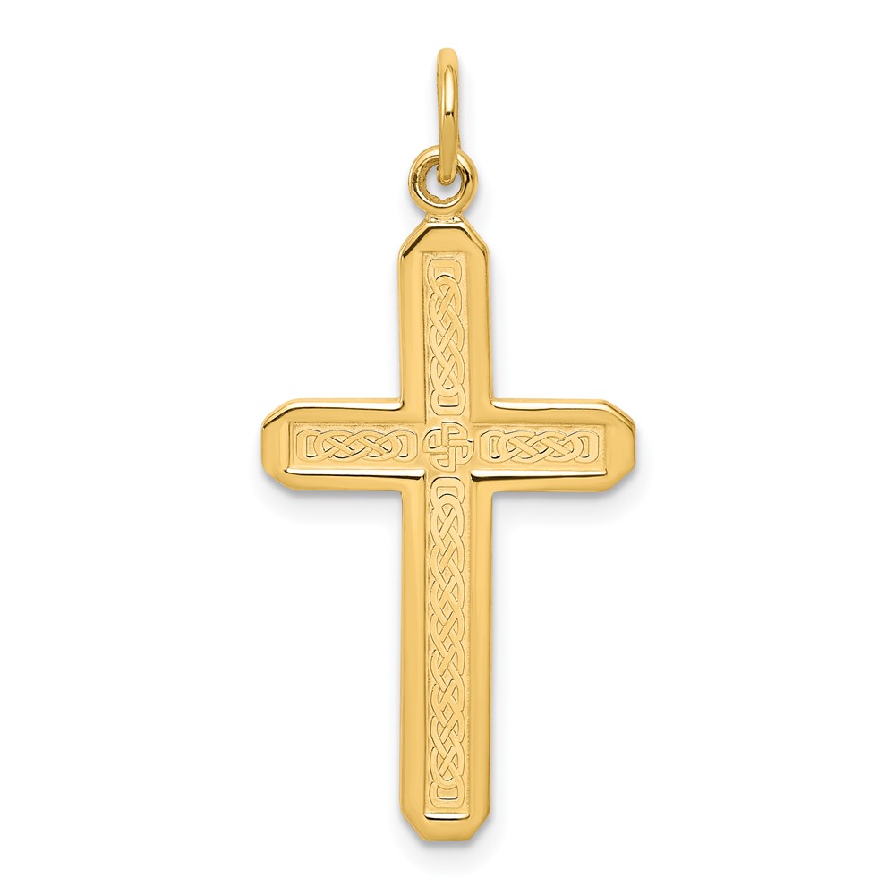 10k Cross Charm (10C317)
