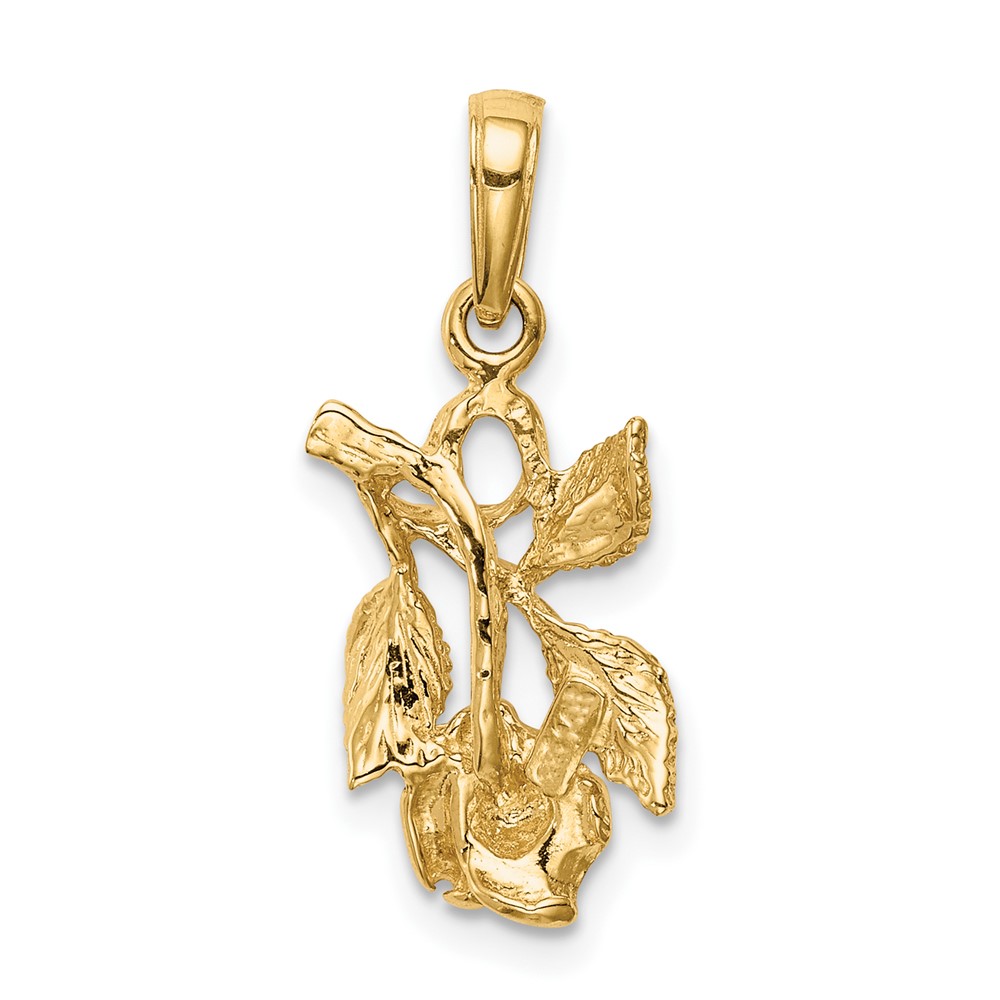 10k Rose Pendant (10C3191)