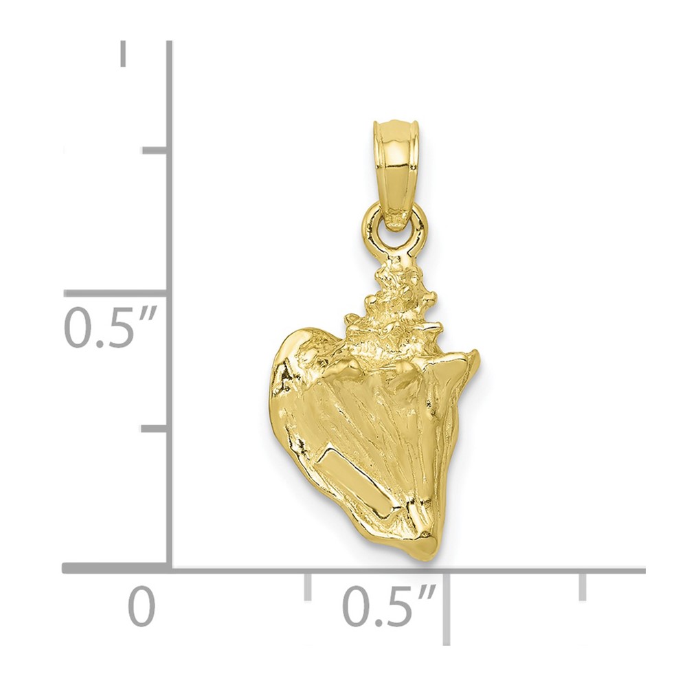 10k 3-D Conch Shell (10C3368)