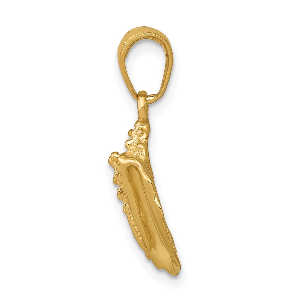10k Conch Shell Pendant (10C3369)
