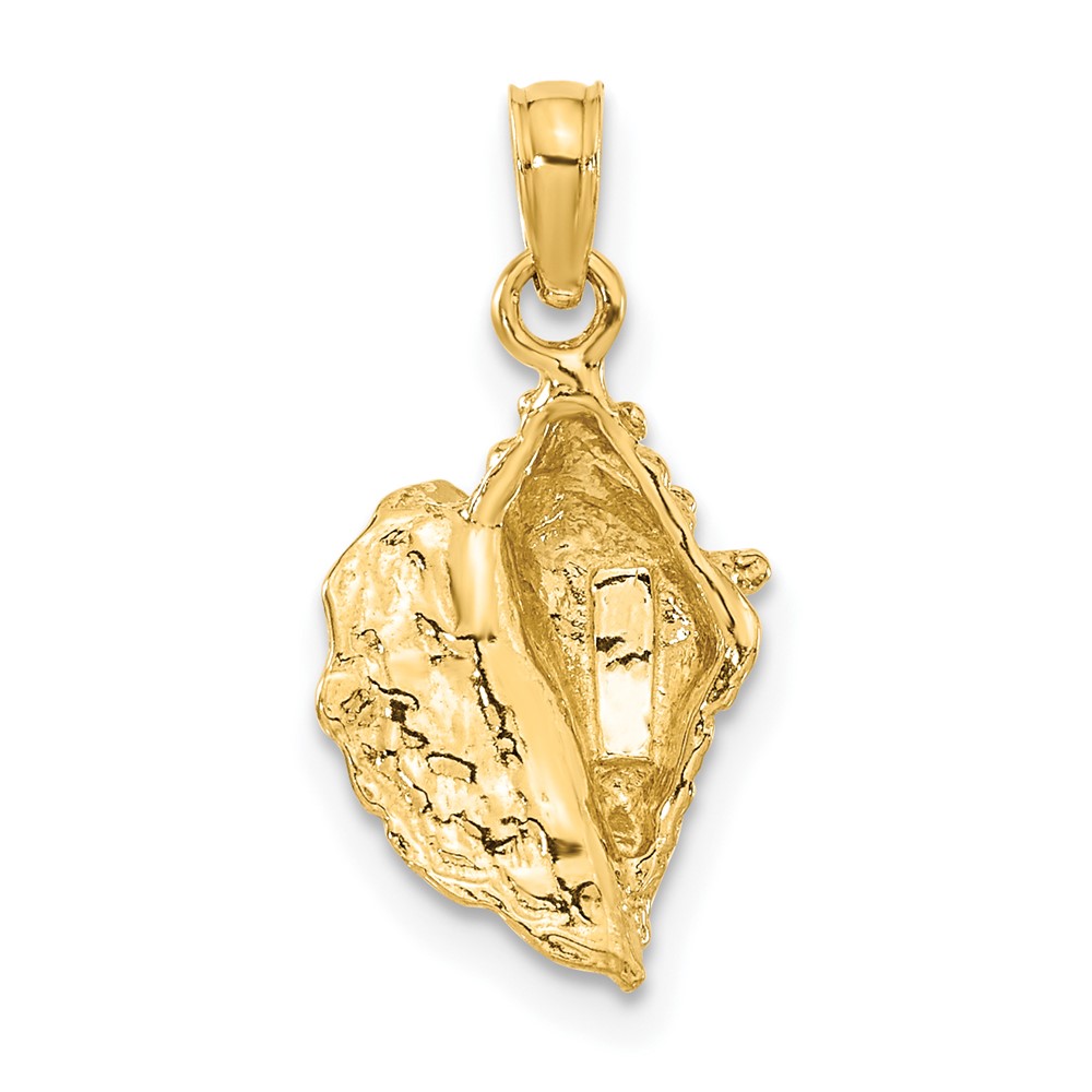 10k Conch Shell Pendant (10C3369)
