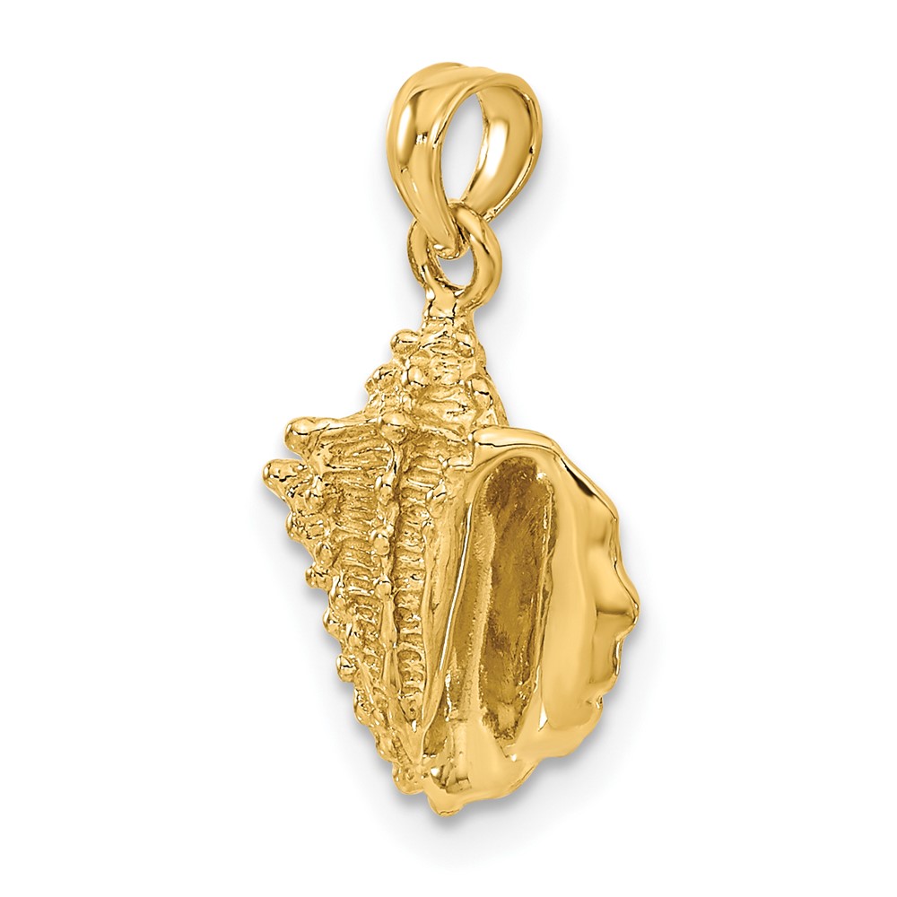 10k Conch Shell Pendant (10C3369)