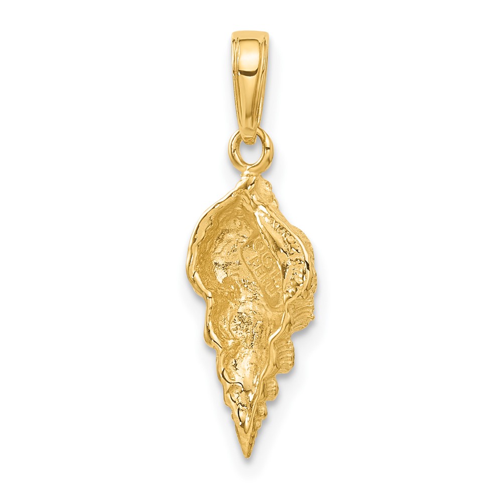 10k Conch Shell Pendant (10C3370)