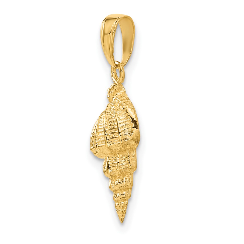 10k Conch Shell Pendant (10C3370)