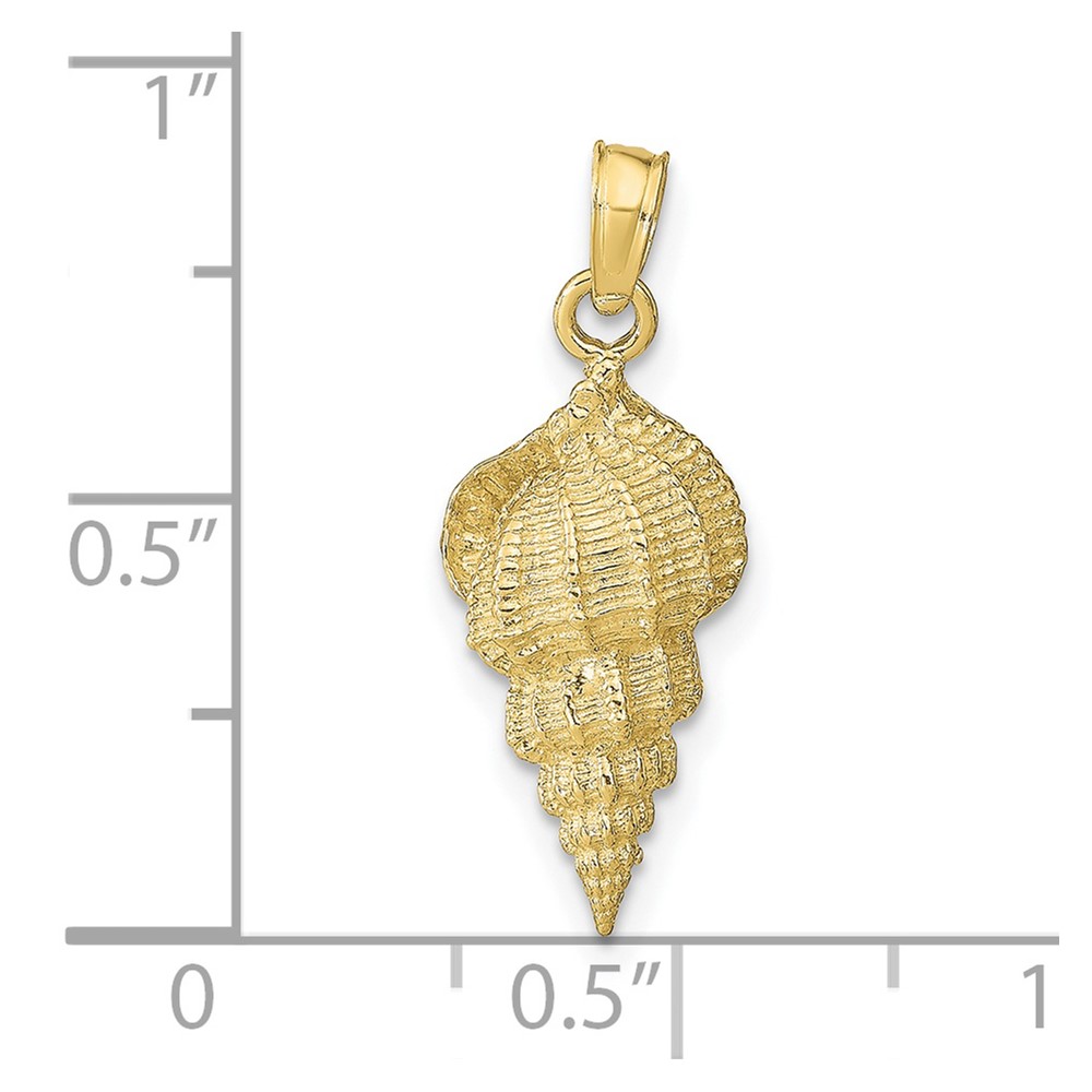 10k Conch Shell Pendant (10C3370)