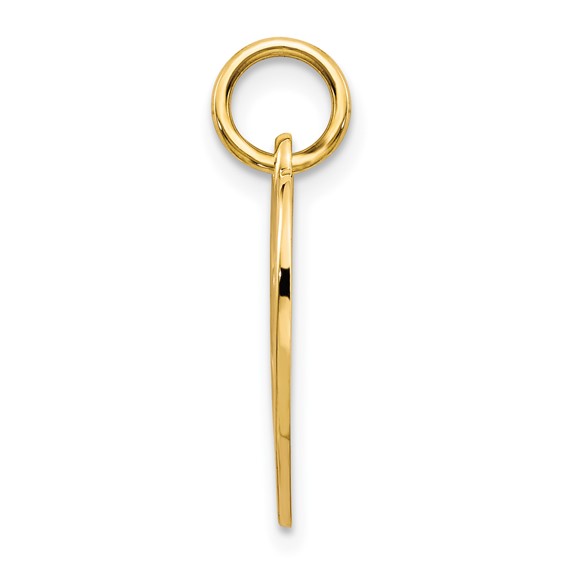 Gold SWEET 16 Heart Charm