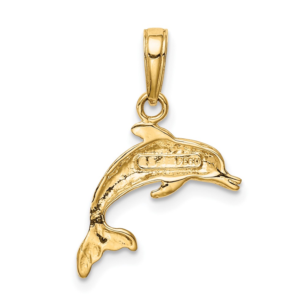 10k Dolphin Pendant (10C3446)