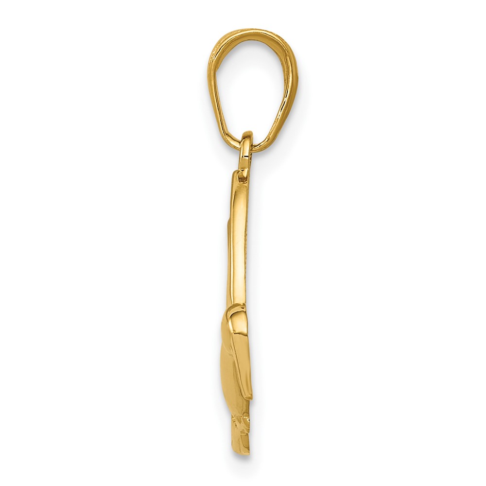 10K Hummingbird in Flight Pendant (10C3477)