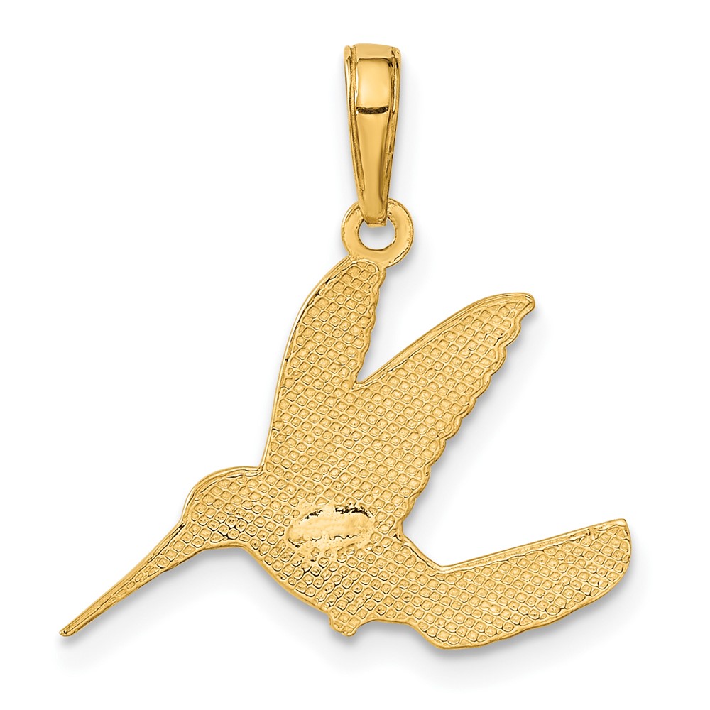 10K Hummingbird in Flight Pendant (10C3477)