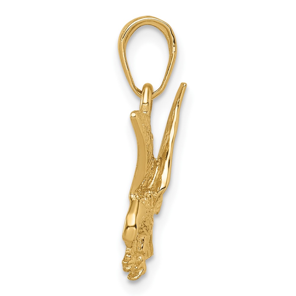 10K Eagle Landing Pendant (10C3490)