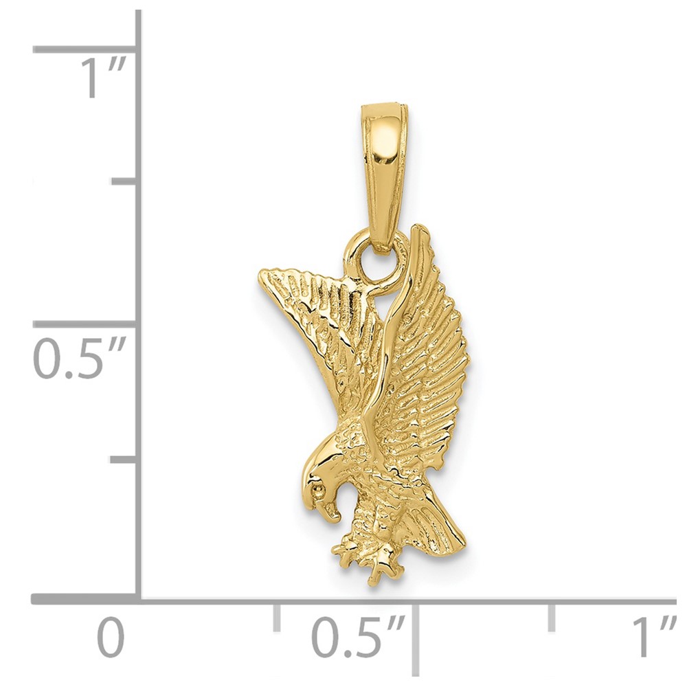 10K Eagle Landing Pendant (10C3490)