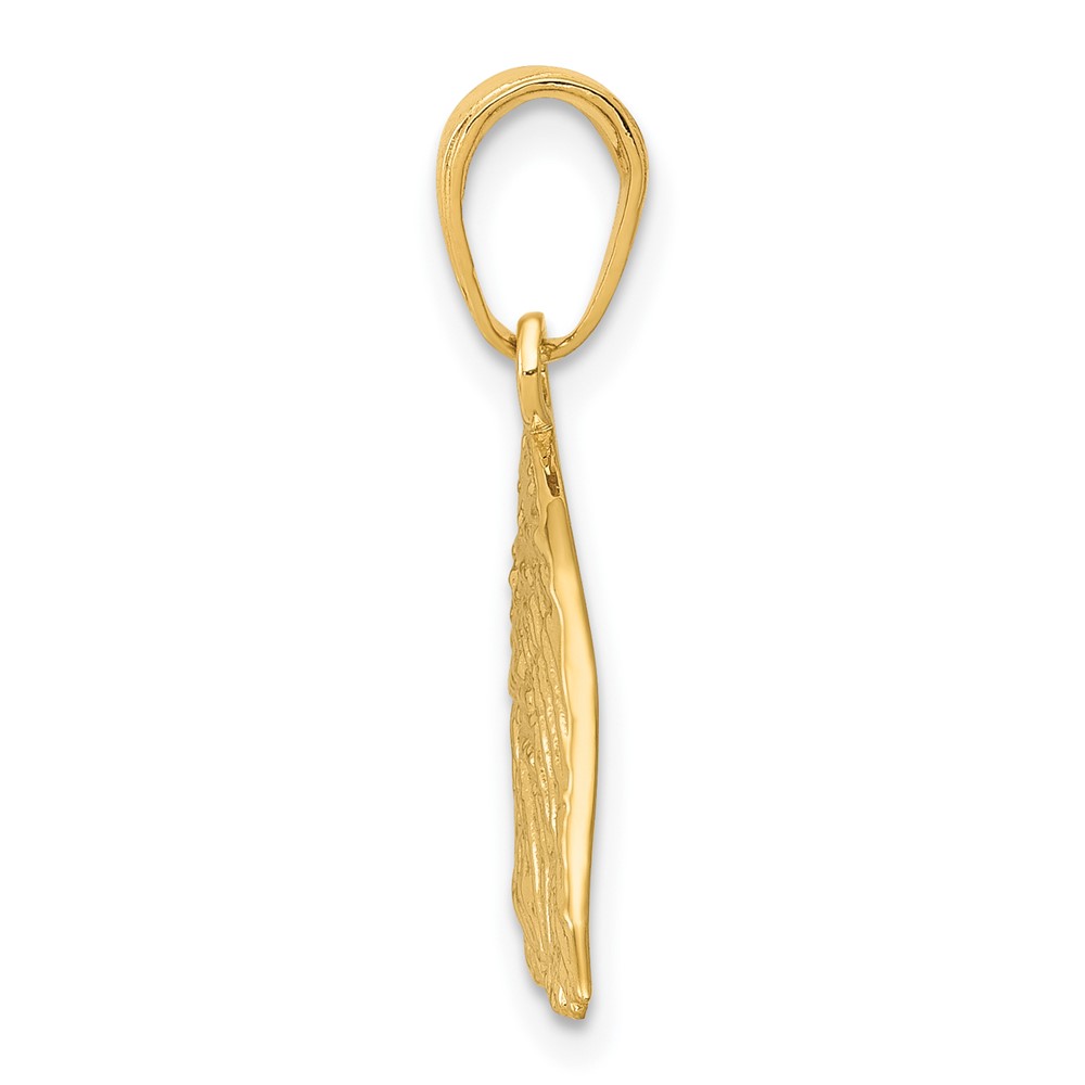 10K Eagle Head Pendant (10C3492)