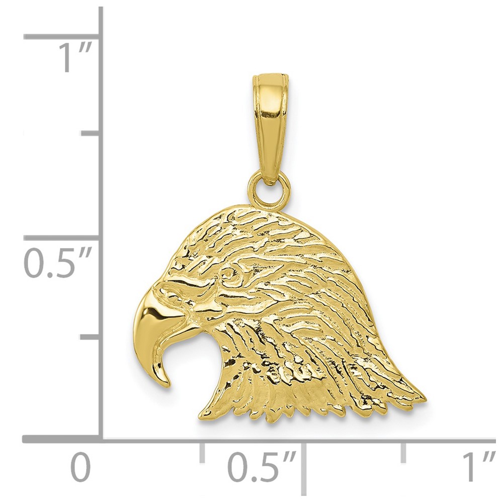 10K Eagle Head Pendant (10C3492)