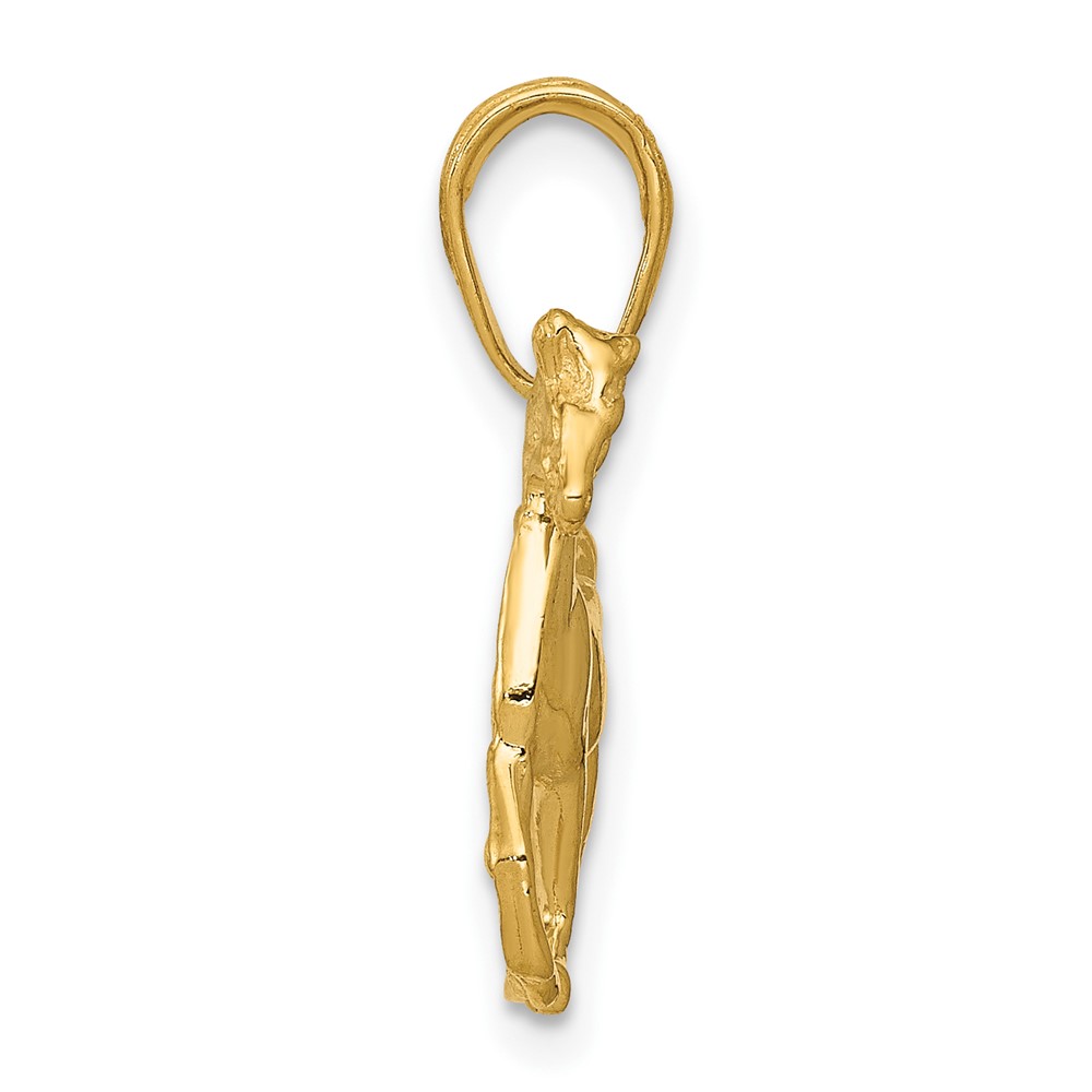 10k Standing Horse Pendant (10C3504)