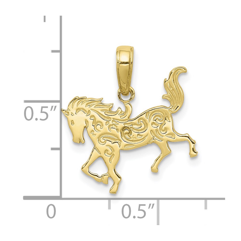 10k Horse Pendant (10C3505)